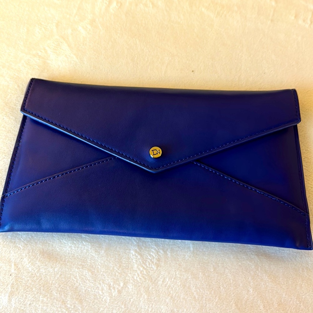 Gorgeous royal blue envelope clutch